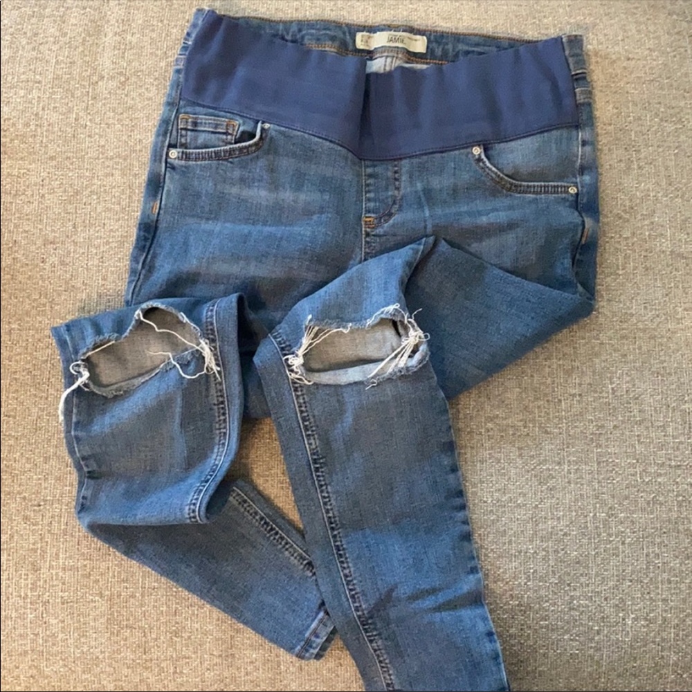 Topshop Jamie Maternity Jeans
